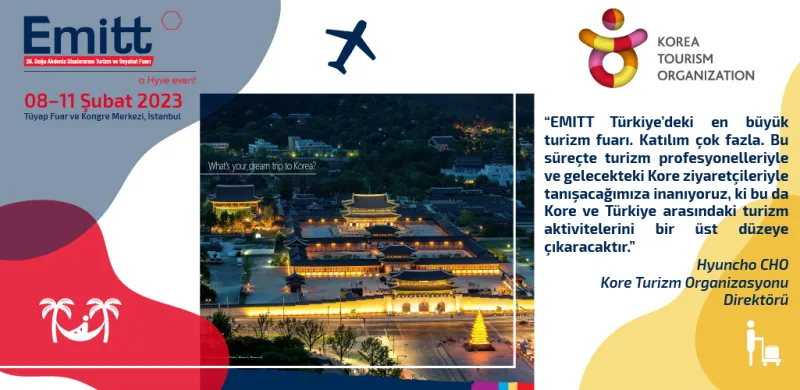 Why is Korea Tourism Organization choosing EMITT 2023?