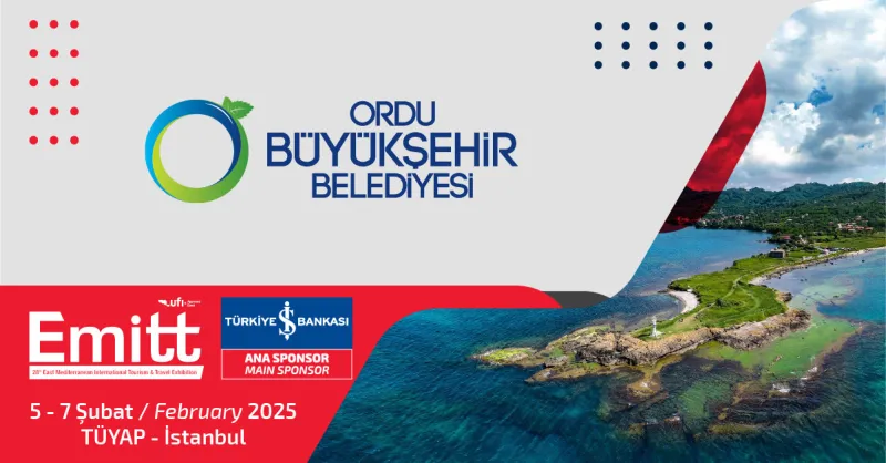 Zengin destinasyonlarıyla Ordu EMITT 2025’te!
