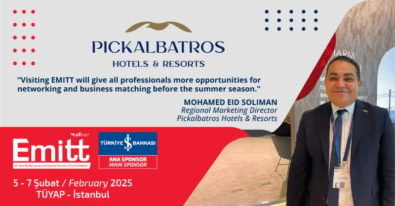 Explore what Pickalbatros Hotels and Resorts offer at EMITT 2025!